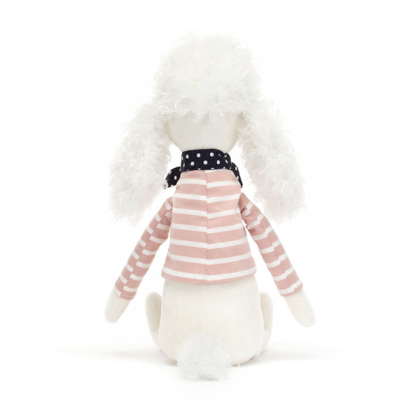 Peluche chien caniche beatnik buddy