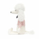 Peluche chien caniche beatnik buddy