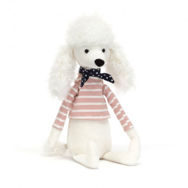 Peluche chien caniche beatnik buddy
