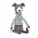 Peluche chien lévrier beatnik buddy
