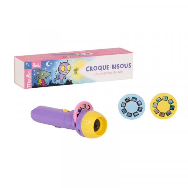 Lampe à histoires - Croque bisous