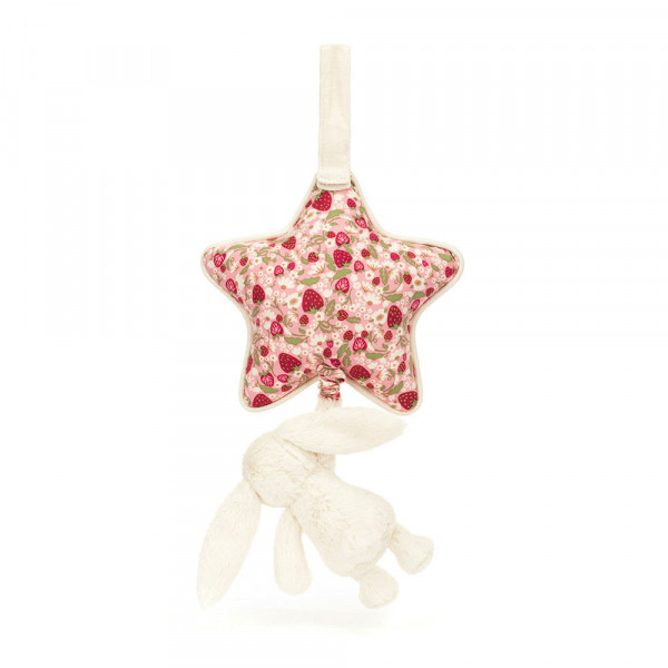 Boite à musique étoile Lapin Bashful - Blossom cream berry