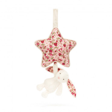Boite à musique étoile Lapin Bashful - Blossom cream berry