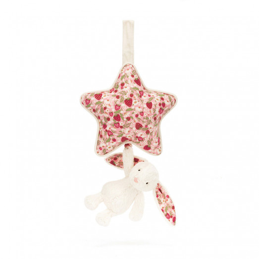 Boite à musique étoile Lapin Bashful - Blossom cream berry