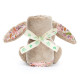 Doudou soother lapin Bashful - Blossom beige Petal