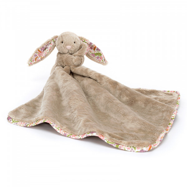 Doudou soother lapin Bashful - Blossom beige Petal