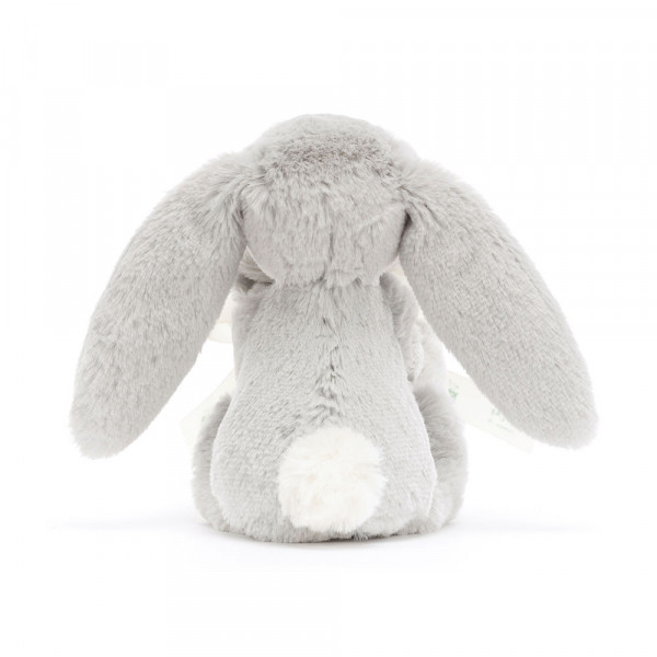 Doudou soother lapin Bashful - Gris argent