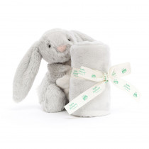 Doudou soother lapin Bashful - Gris argent