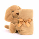 Doudou soother chien Bashful - Tuffee