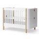 Chambre bébé Duo Wood Mini+ - Blanc et Chêne