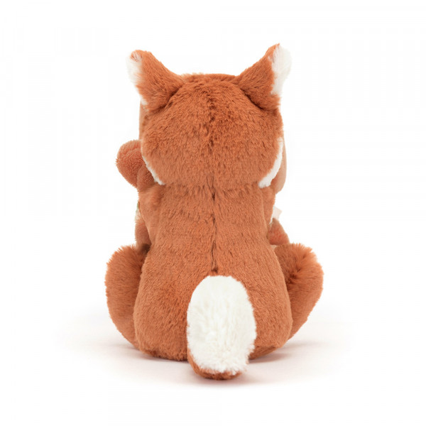 Doudou soother renard Bashful