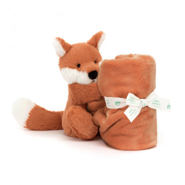 Doudou soother renard Bashful