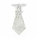 Doudou soother lapin - Bashful gris argent