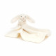 Doudou soother lapin - Bashful crème