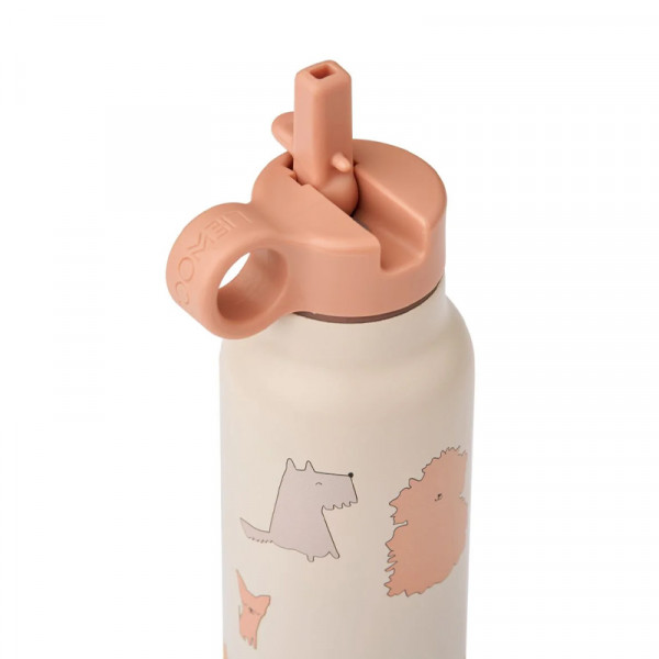 Gourde isotherme 350 ml Falk - Cats and dogs sandy