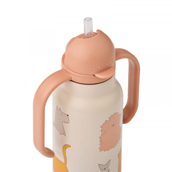 Gourde isotherme 250 ml Kimmie - Cats and dogs sandy