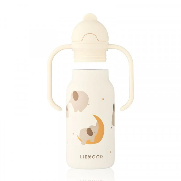 Gourde isotherme 250 ml Kimmie - Elephant creme de la creme