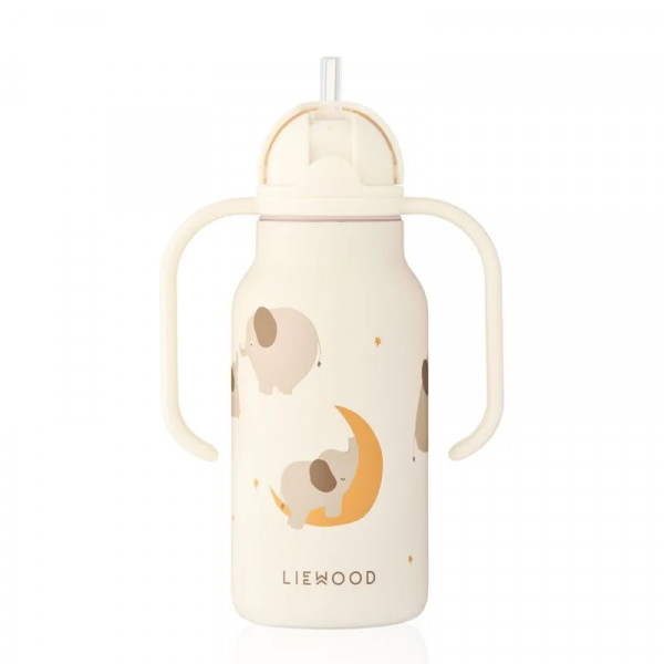 Gourde isotherme 250 ml Kimmie - Elephant creme de la creme