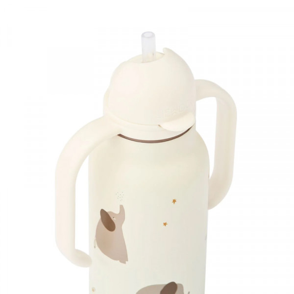 Gourde isotherme 250 ml Kimmie - Elephant creme de la creme
