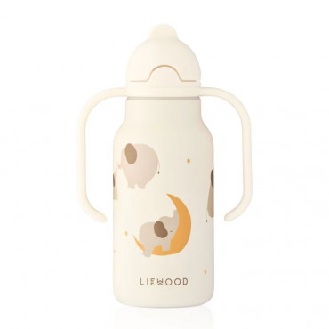 Gourde isotherme 250 ml Kimmie - Elephant creme de la creme
