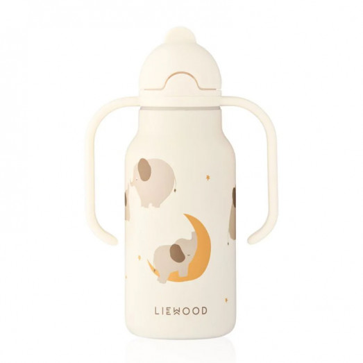 Gourde isotherme 250 ml Kimmie - Elephant creme de la creme