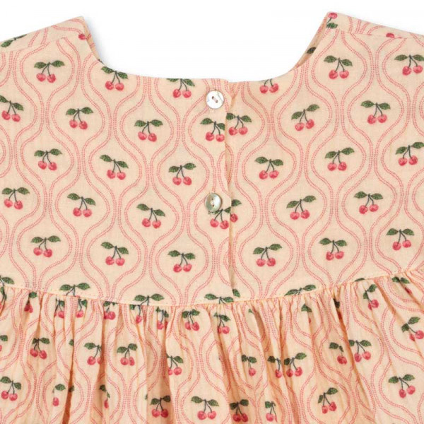 Robe Coco - Cherry pink motif
