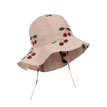Chapeau de soleil Elin - Ma grande cerise pink