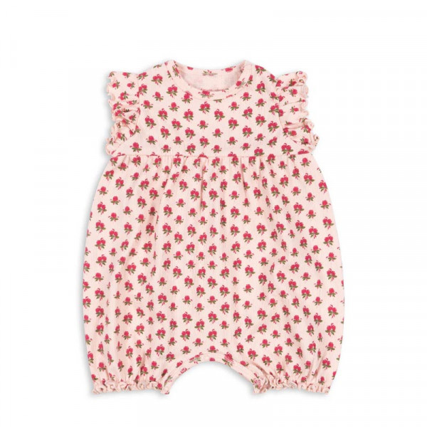 Barboteuse à volants Chleo - Rosie rose