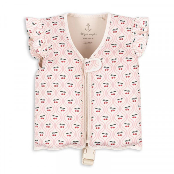 Gilet de natation Avery - Cherry pink motif