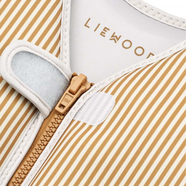 Gilet de natation Dove - Stripe sandy golden caramel