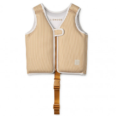 Gilet de natation Dove - Stripe sandy golden caramel