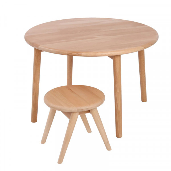 Petite table ronde - Hêtre