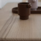 Petite table carrée - chêne