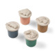 Set de 4 pâtes à modeler Rollie - Golden caramel multi mix