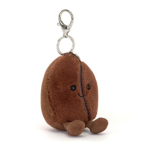 Porte-clés peluche Amuseable grain de café