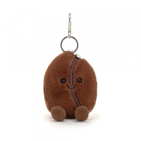 Porte-clés peluche Amuseable grain de café