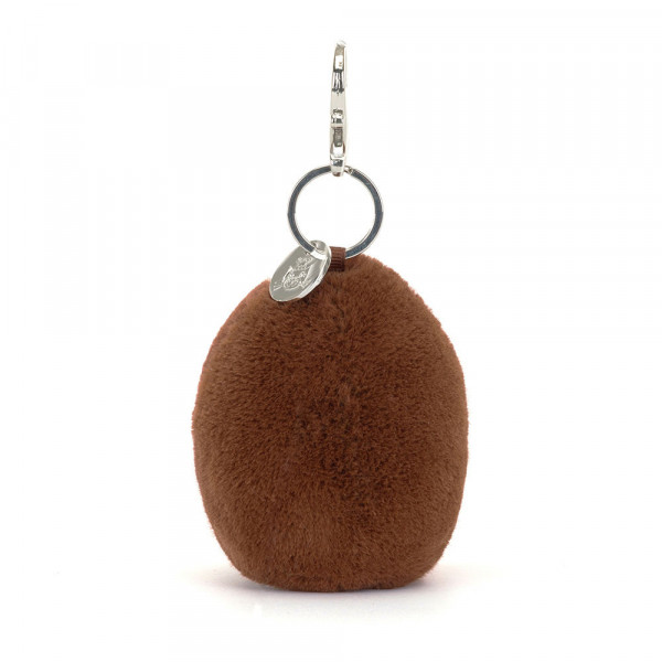Porte-clés peluche Amuseable grain de café