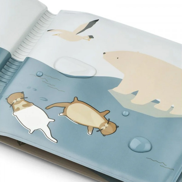 Livre de bain magique Waylon - Arctic sea ocean view