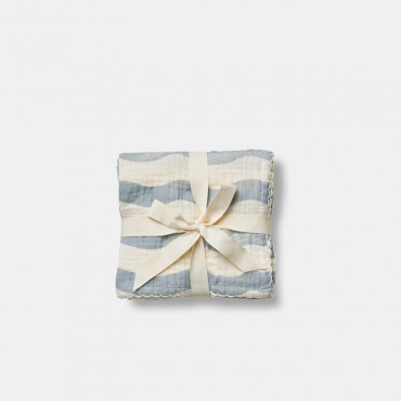 Pack 3 langes 65x65 cm - Waves