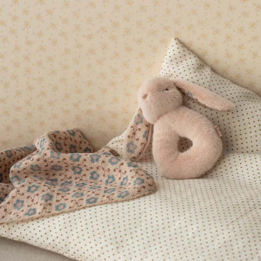Hochet mini cerf - Brown