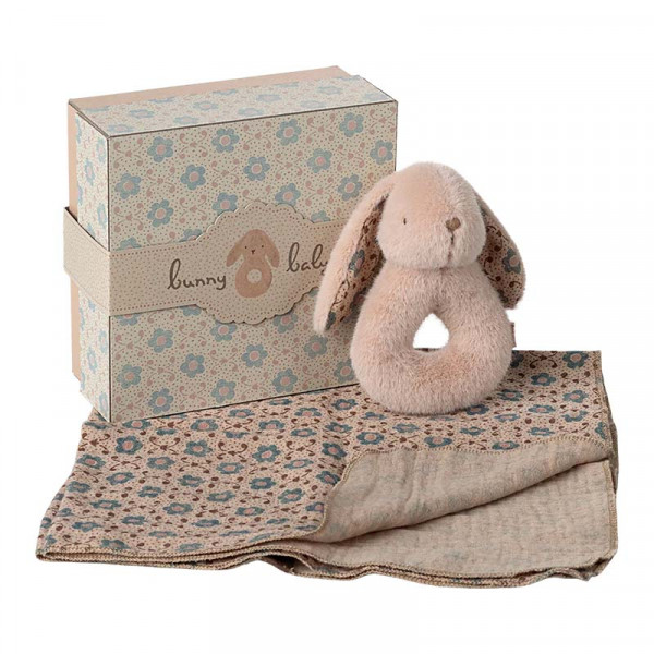Hochet mini cerf - Brown