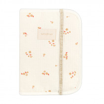 Protège carnet de santé Poema - Yellow lily