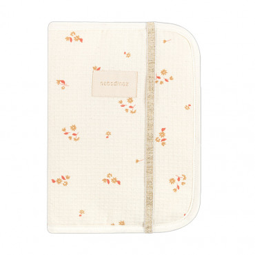 Protège carnet de santé Poema - Yellow lily