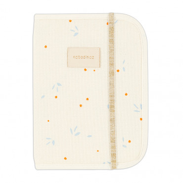 Protège carnet de santé Poema - Orange cherries