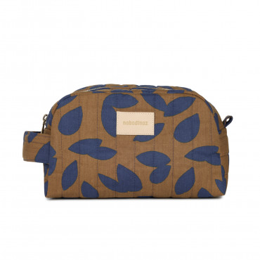 Trousse de toilette imperméable Hyde Park - Blue leaves