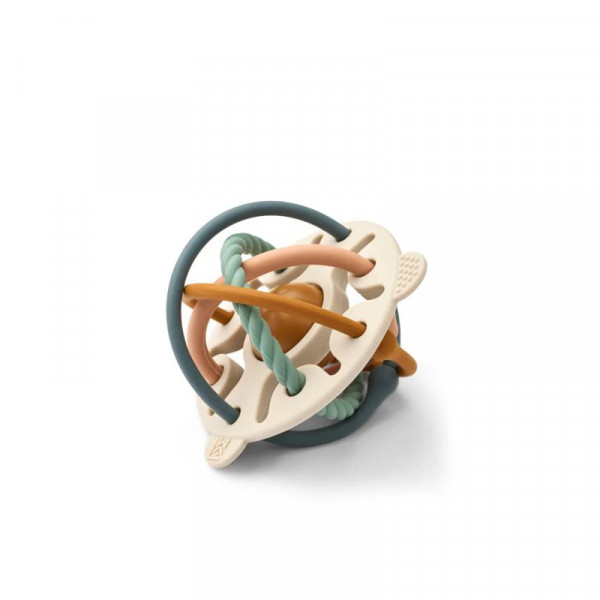 Hochet en silicone Hakim - Sandy multi mix