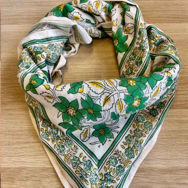 Foulard Agra adulte - Pistache