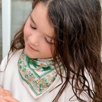 Foulard Agra enfant - Pistache