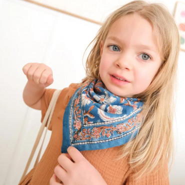 Foulard Dehli enfant - Orage