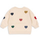 Sweatshirt Lou Terry - Multi heart
